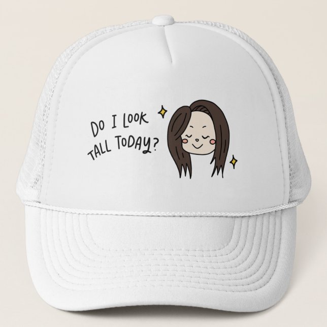 Boné Eu Pareço Um Tall Trucker Hat? (Frente)