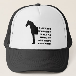Boné Eu Posso Comer Um Cavalo Gorro de Beisebol Engraça