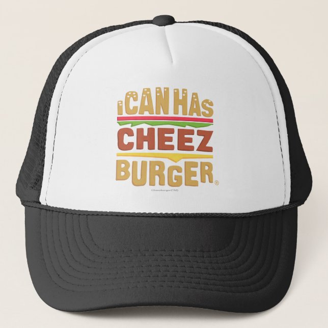 Boné Eu posso tenho Cheezburger (Frente)