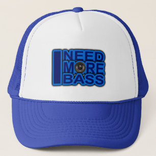 Boné EU PRECISO MAIS Dubstep-dnb-Clube-Djay azul BAIXO