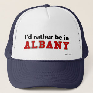Boné Eu preferencialmente estaria em Albany