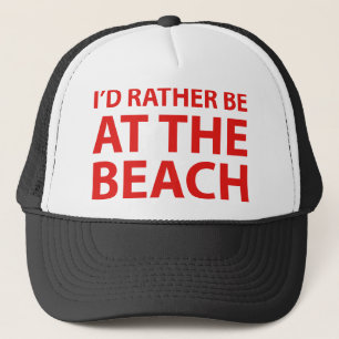 Boné Eu Preferencialmente Na PRAIA