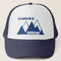 Eu Preferiria Estar Em Snoqualmie Washington Monta