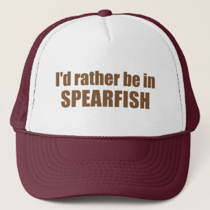 Boné Eu Preferiria Estar Em Spearfish Dakota do Sul