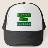 Eu Recuso-Me A Ser Rotulado Snarky Fun Slogan