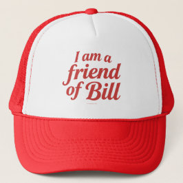 Boné Eu Sou Amigo de Bill -