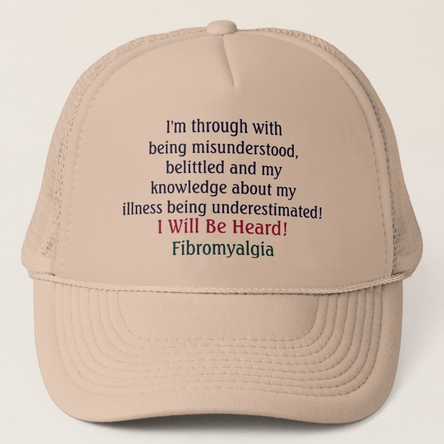 Boné Eu sou com withbeing entendido mal, belittled… (Frente)
