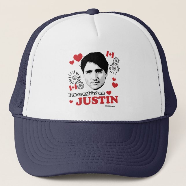 Boné Eu sou crushin em Justin - .png (Frente)