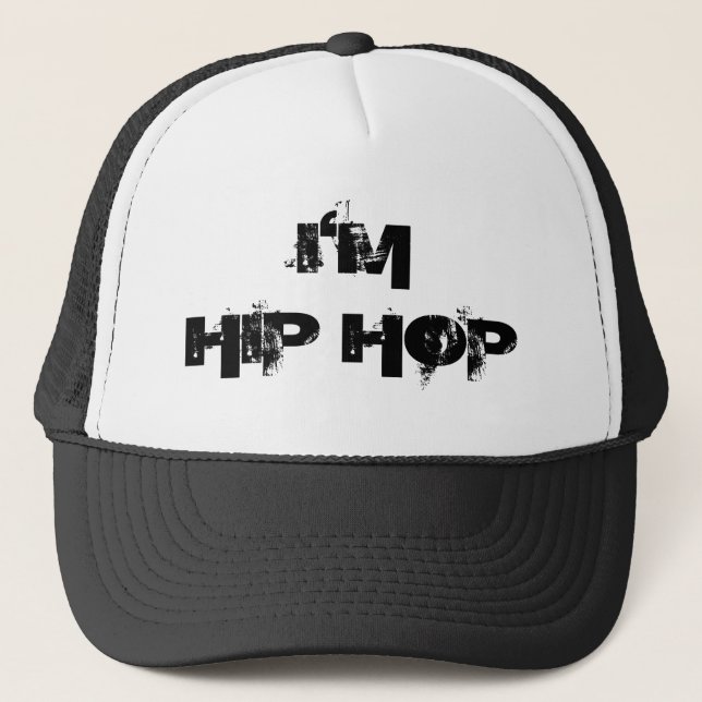 Boné Eu sou HIP HOP (Frente)