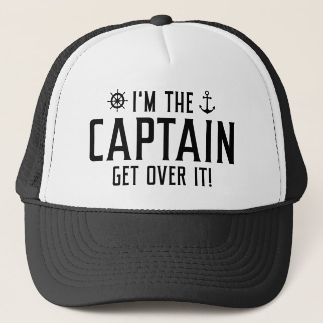 Boné Eu sou o Capitão Supere (Frente)