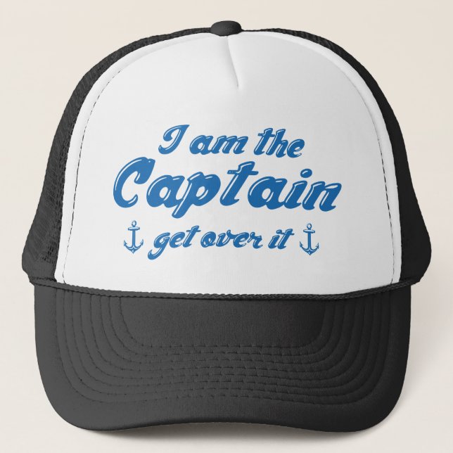 Boné Eu sou o Capitão Supere (Frente)