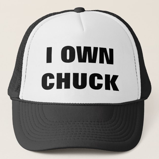 BONÉ EU SOU O CHUCK (Frente)