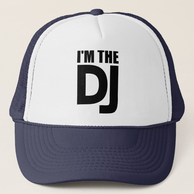 Boné Eu sou o DJ (Frente)