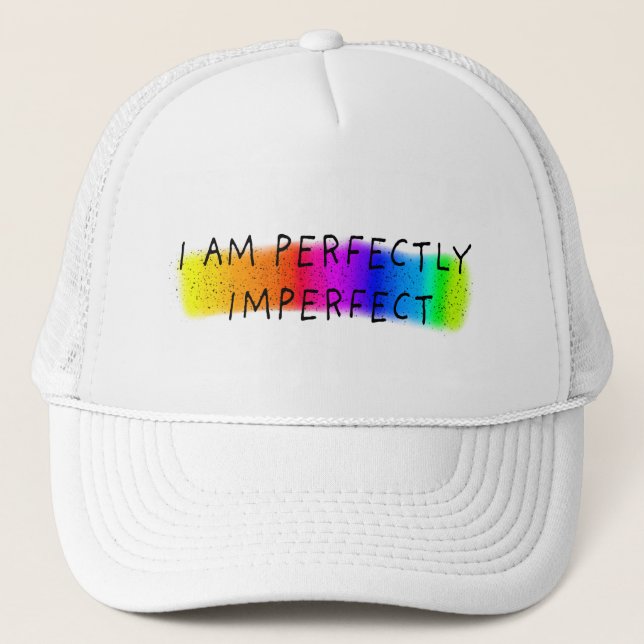 Boné Eu sou perfeitamente imperfeito (Frente)