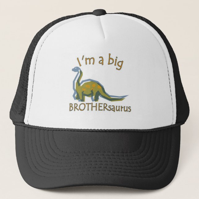 Boné Eu sou um brothersaurus grande de solo (Frente)