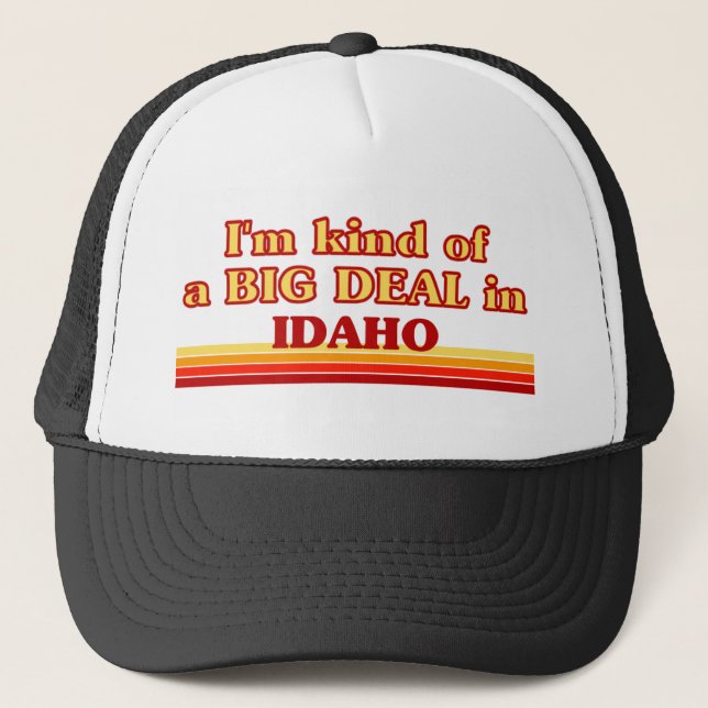 Boné Eu sou uma espécie de grande acordo sobre Idaho (Frente)