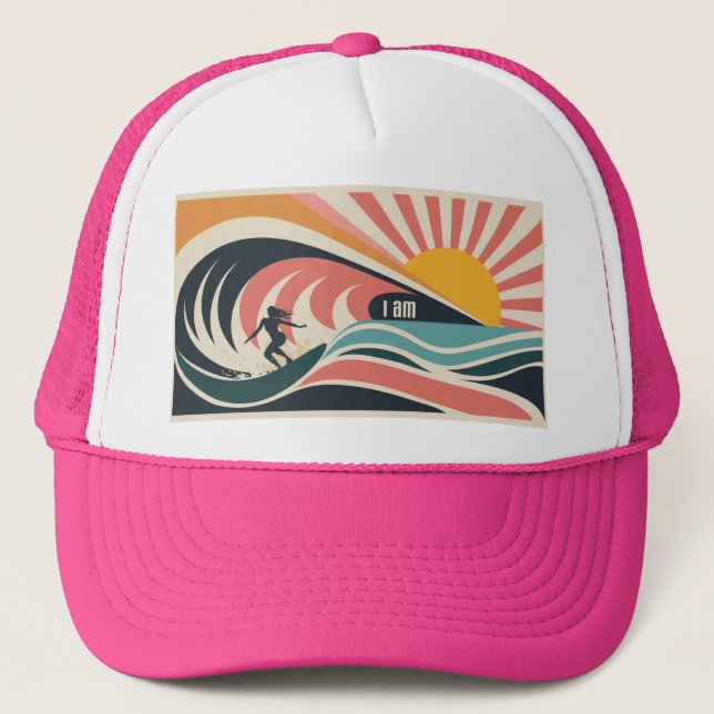 Boné Eu sou Wave Trucker Hat (Frente)