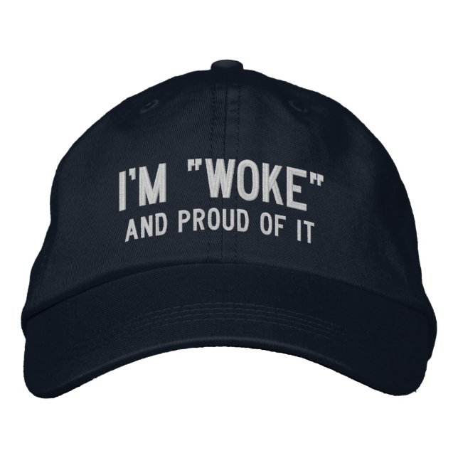 Boné Eu sou "WOKE" e Orgulhoso disso (Frente)