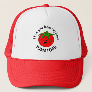 Boné Eu Te Amo Desde Meus Tomates Da Cabeça
