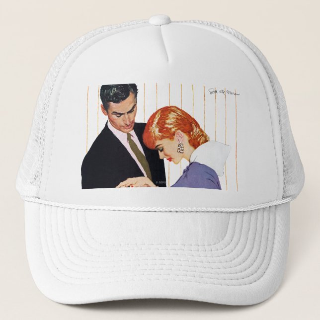 Boné Eu te amo, Mama Menina (Frente)