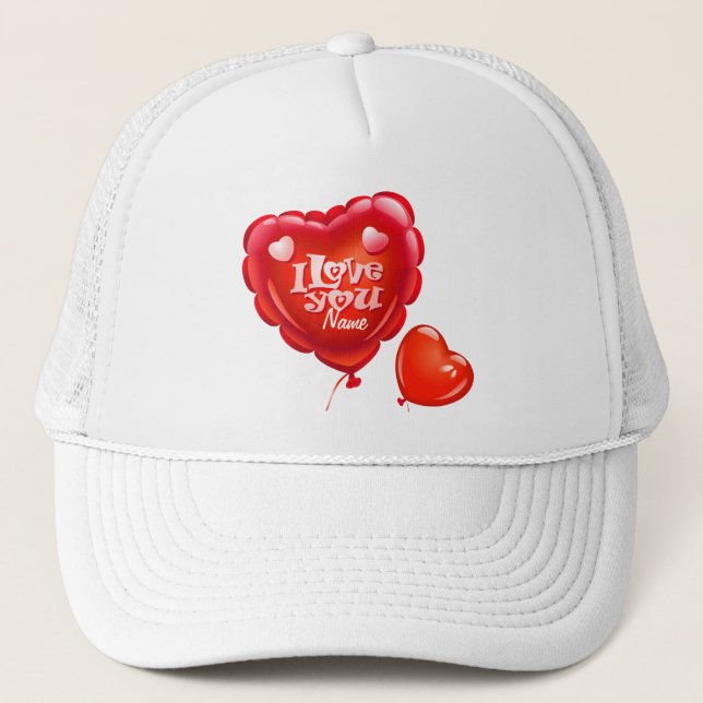Boné Eu Te Amo O Chapéu (Frente)
