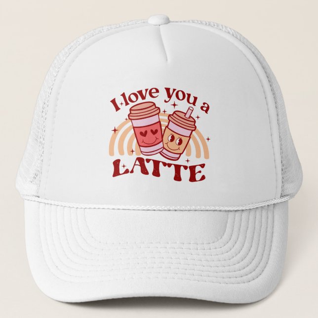 Boné Eu Te Amo Um Latte (Frente)