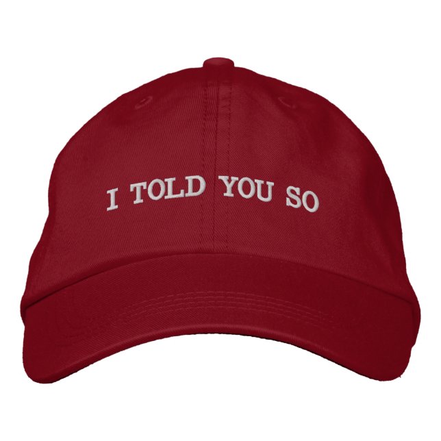 BONÉ EU TE DISSE TÃO MAGA HAT (Frente)