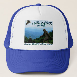 Boné Eu vi Bigfoot - chapéu de Great Smoky Mountains