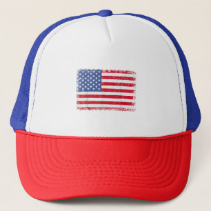 Boné EUA Bandeira Patriótica Americana Para Homens Meni