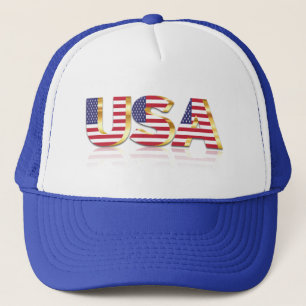 Boné EUA - Estados Unidos da América - Bandeira - Patr