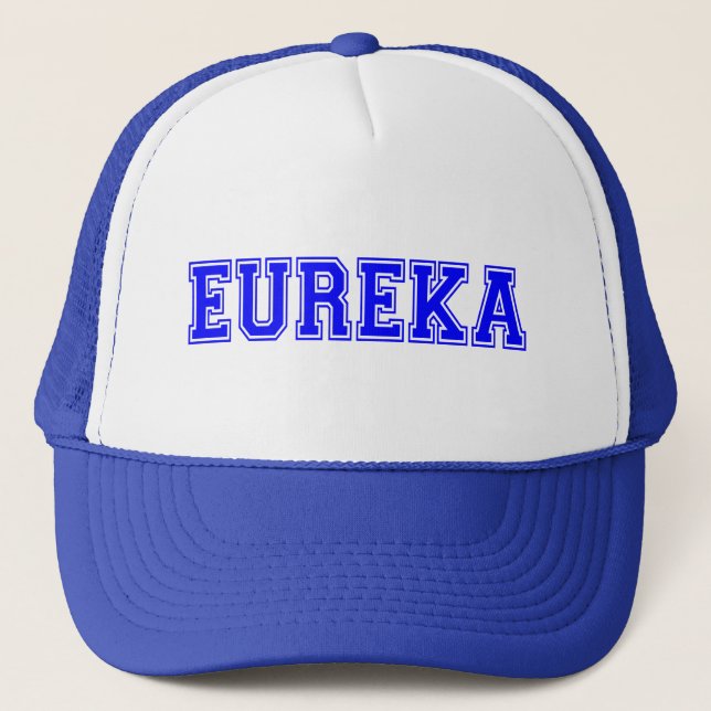 Boné 😜 💡 Eureka-Funny Legal Exclamação Na moda de Cam (Frente)
