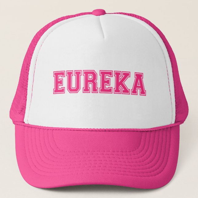 Boné 😜 💡 Eureka-Funny Legal Exclamação Na moda de Cam (Frente)