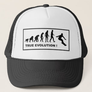 Boné evolução da snowboarding