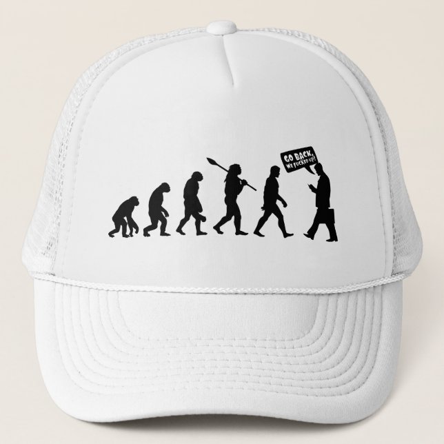 Boné Evolução Ironia Silhueta (Frente)