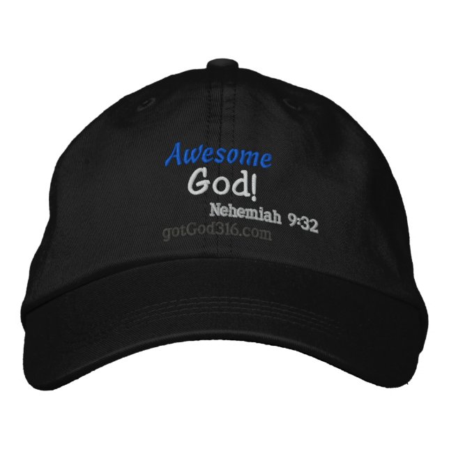 Boné Excelente Deus gotGod316.com Wool (Frente)