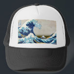 Boné Excelente Wave de Kanagawa<br><div class="desc">Excelente Wave de Kanagawa pintada por Katsushika Hokusai por volta de 1830.</div>