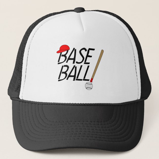 Boné Exclamação de Baseball (Frente)