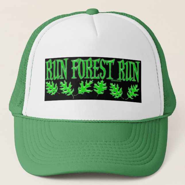 Boné Executar Hat de Execução da Floresta (Frente)