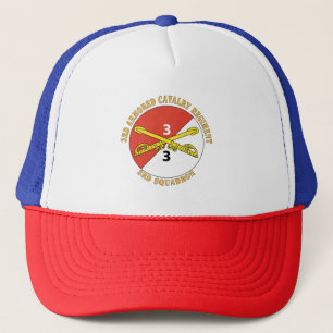 Boné Exército - 3º Esquadrão - 3º Regimento de Cavalari