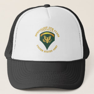 Boné Exército - Classe Especialista de 5 - SP5 - Veter