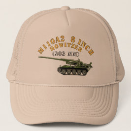 Boné Exército - M110A2 - 8 Polegadas 203mm Howitzer X 3