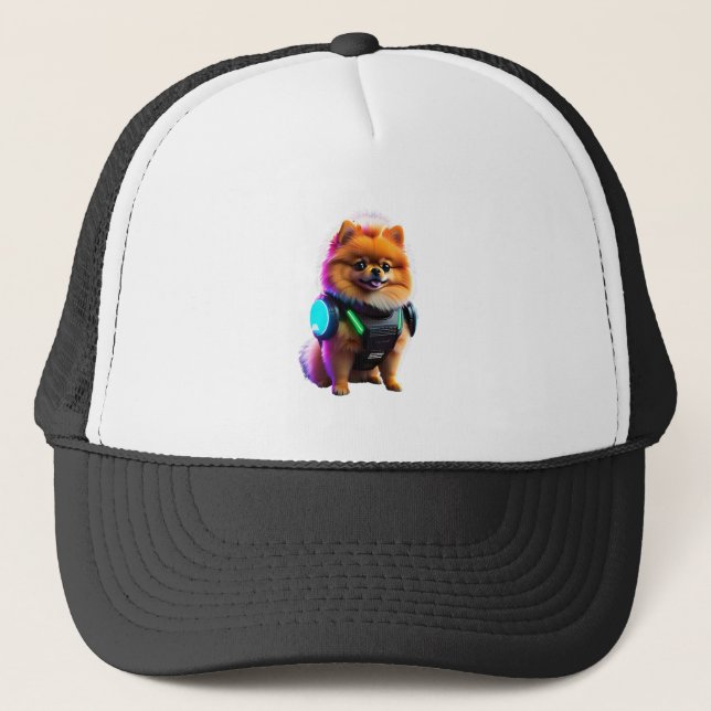 Boné Explorador Pomerânia Cibernético do Futuro (Frente)