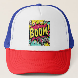 Boné Explosão Retro Boombox