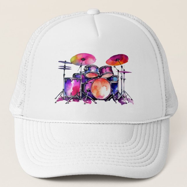 Boné Explosão Rítmica: Sonho de Um Percussionista (Frente)