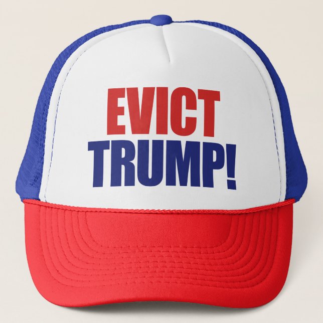 Boné Expulsar Trump - Impugnar o Presidente Trump - Ant (Frente)