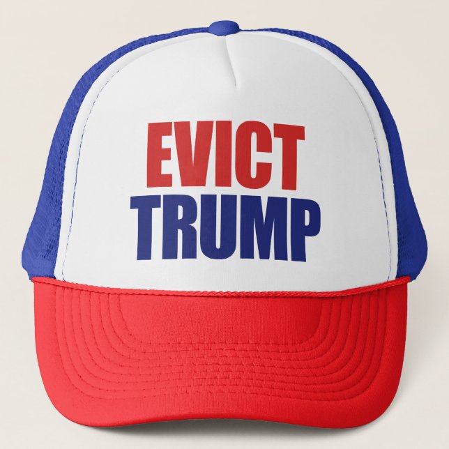 Boné Expulsar Trump - Impugnar o Presidente Trump - Ant (Frente)