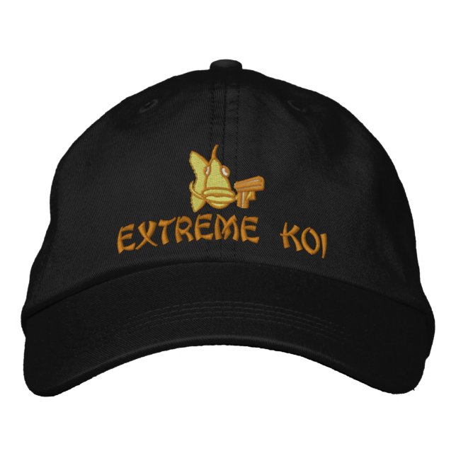 Boné Extreme Koi - Chapéu bordado (Frente)