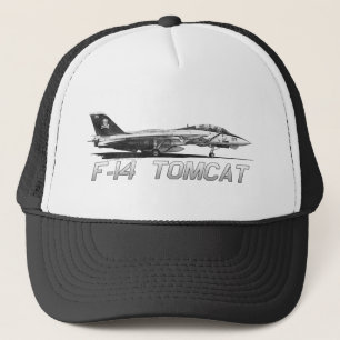 Boné F14 Tomcat VF-103 Rogers alegre - desenho
