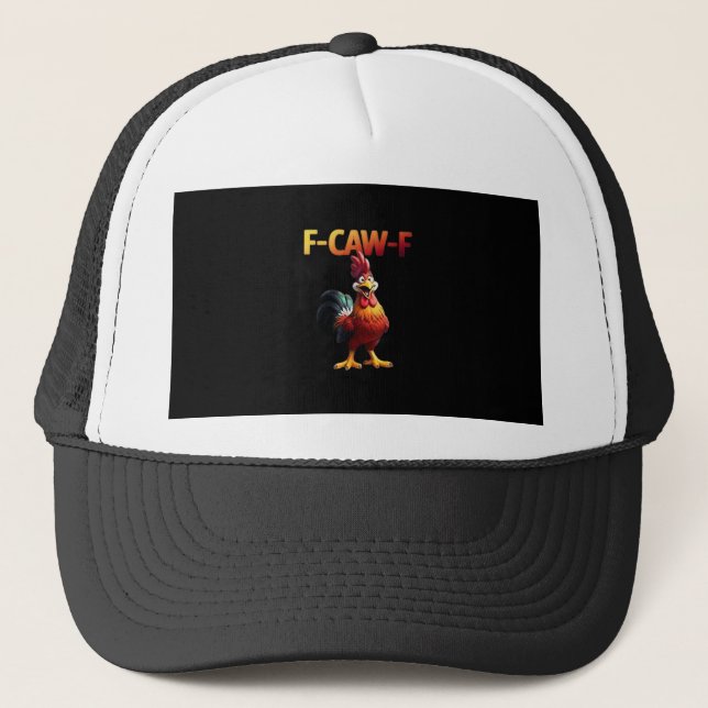 Boné F-Caw-F Frango Clássico Criativo Casual (Frente)