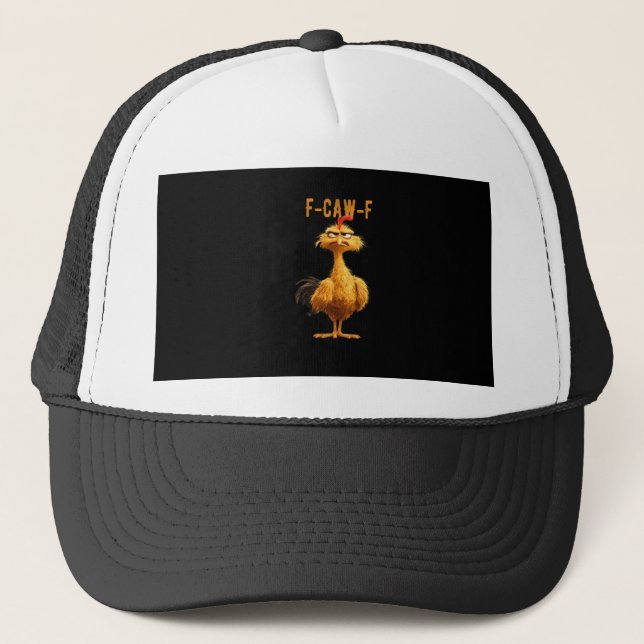Boné F-Caw-F Frango Clássico Estilo Retro (Frente)